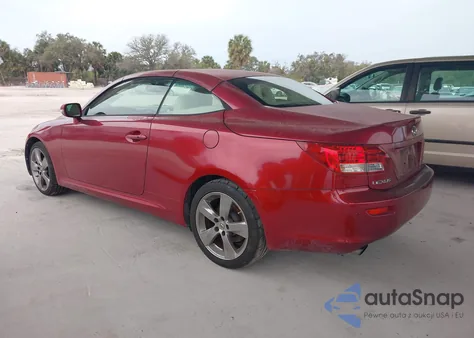 2010 Lexus Is 250C from USA, damaged, VIN JTHFF2C24A2511040